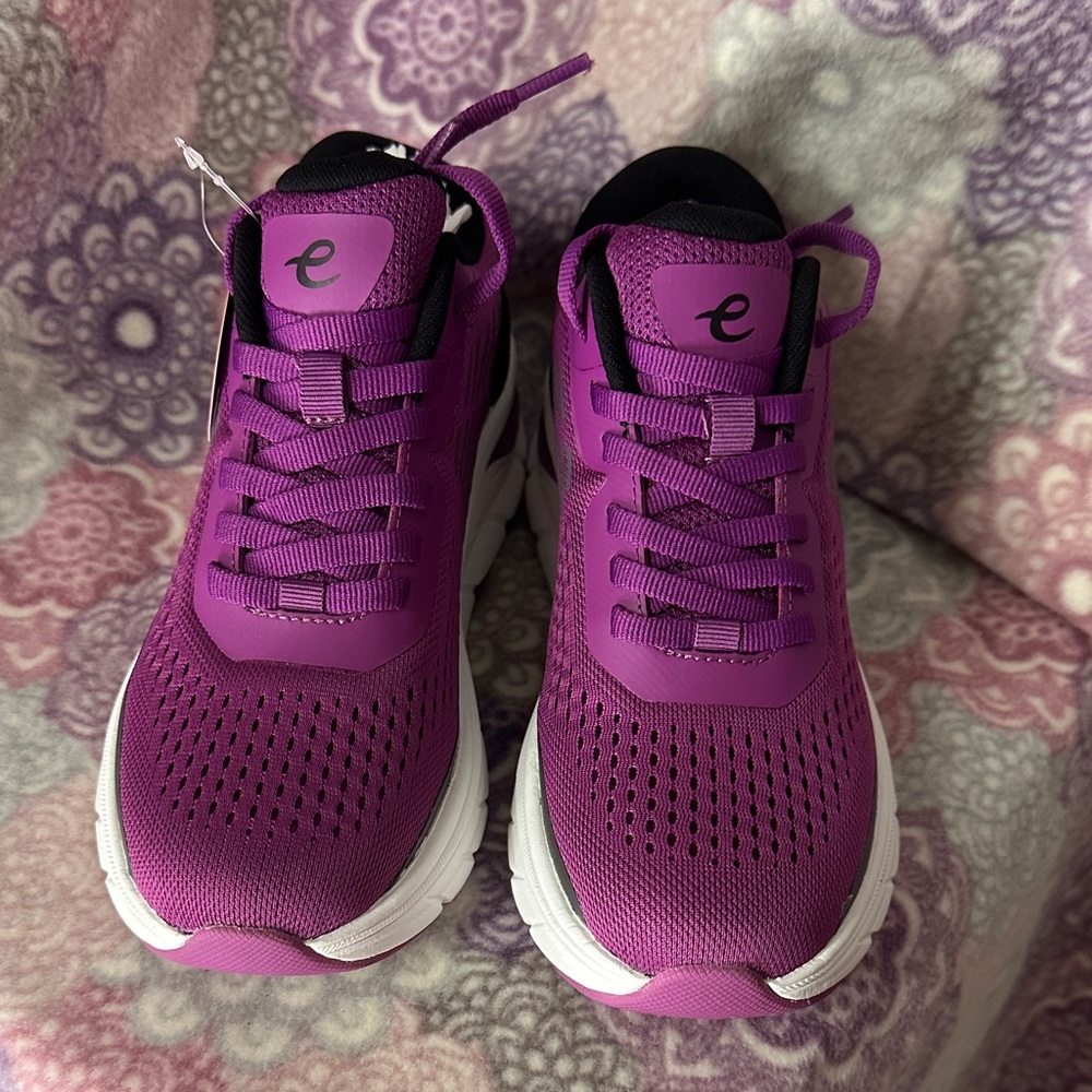 Women's Easy Spirit Purple Athletic Shoes